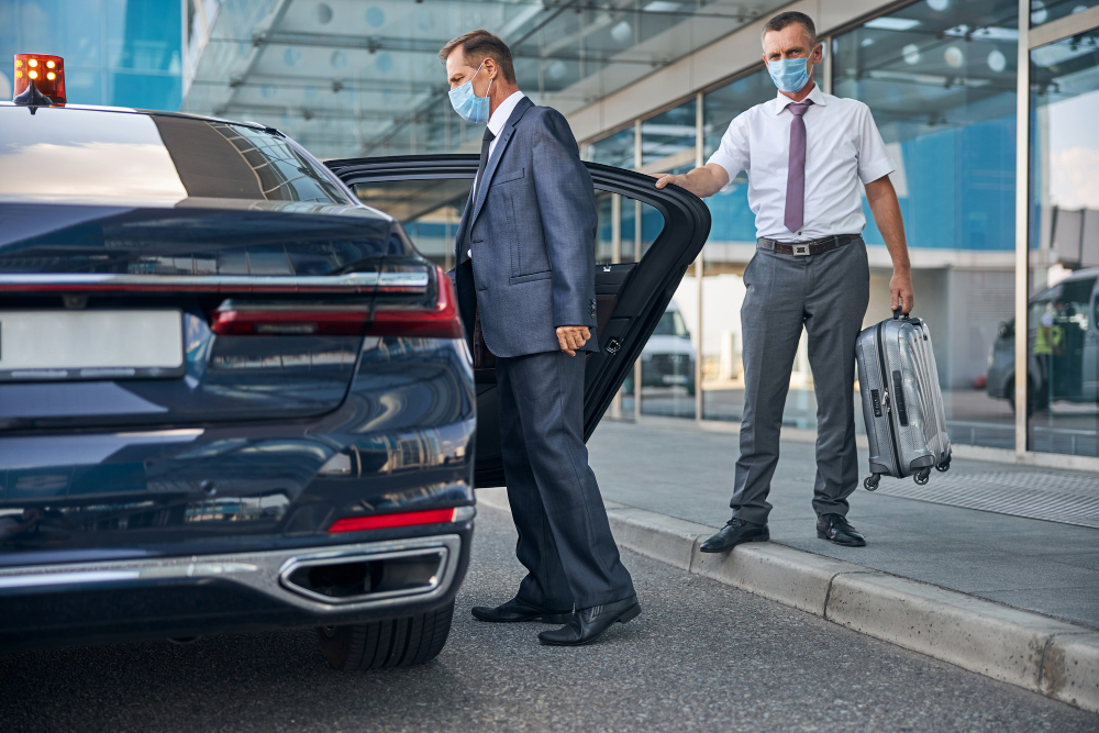 Transport en taxi vers gare ou aéroport avec prise en charge organisée